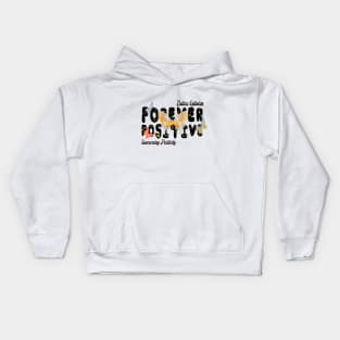 Wings of Optimism Butterfly Power Forever Positive for Women's and Men's Kids Hoodie